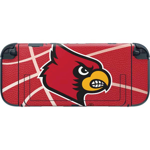 University of Louisville Red Basketball Nintendo Switch 2 (2025) with Joy-Con Skin